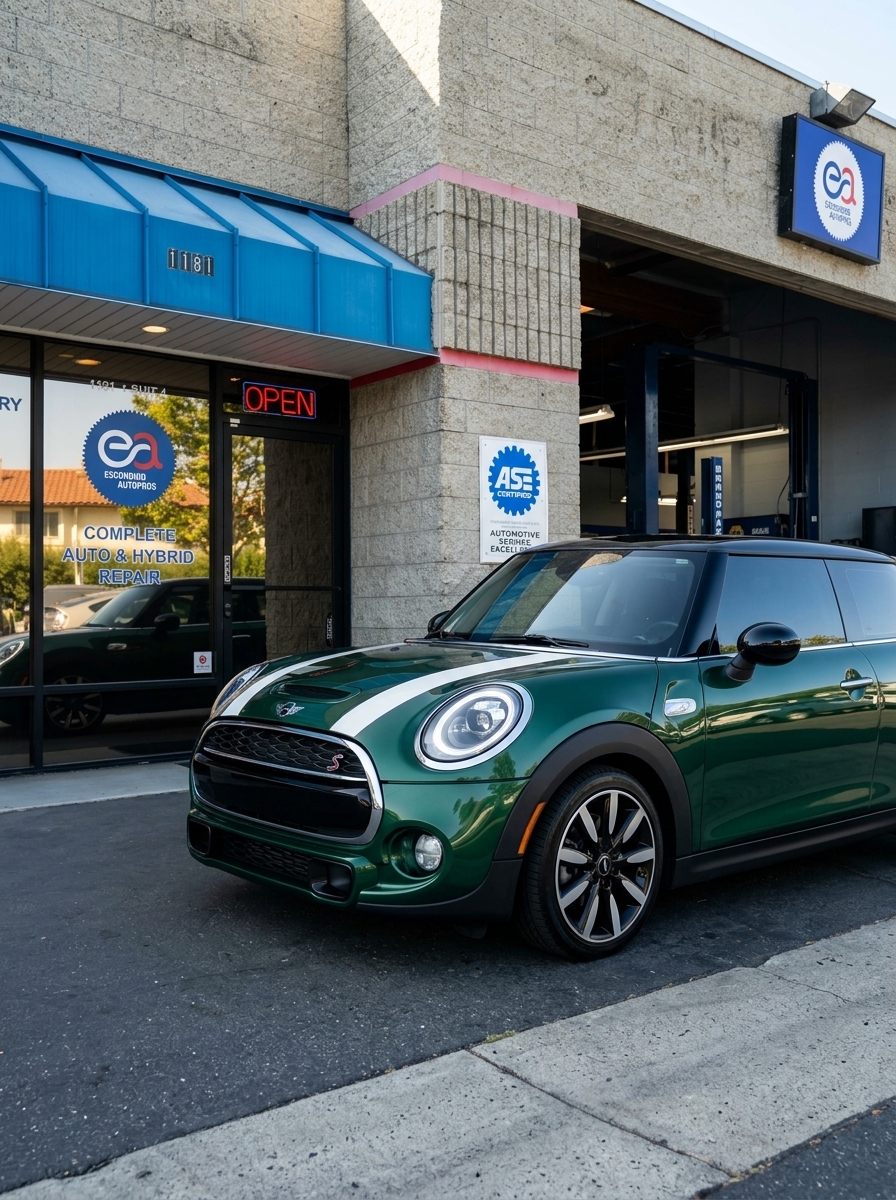 Mini Cooper auto repair shop Escondido