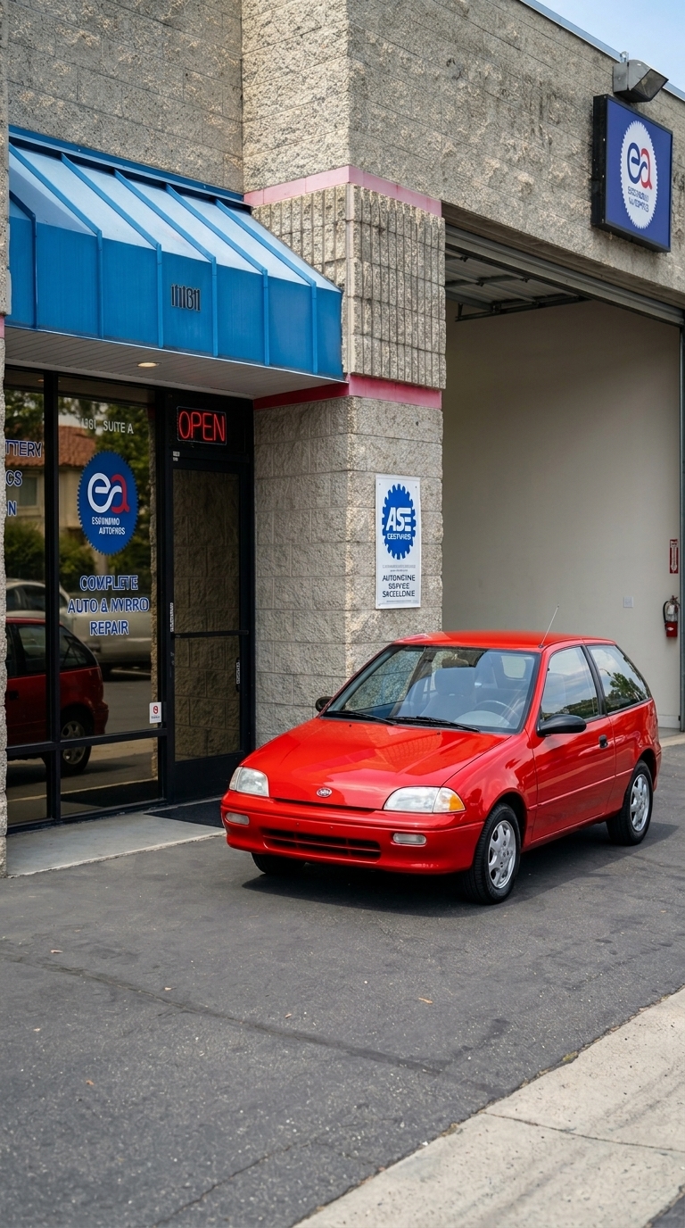 Geo auto repair shop Escondido