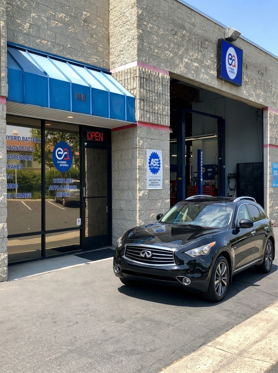 Infiniti auto repair shop Escondido