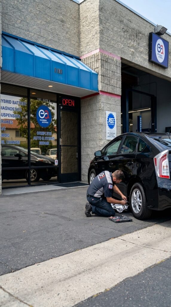 Prius exhaust repair Escondido