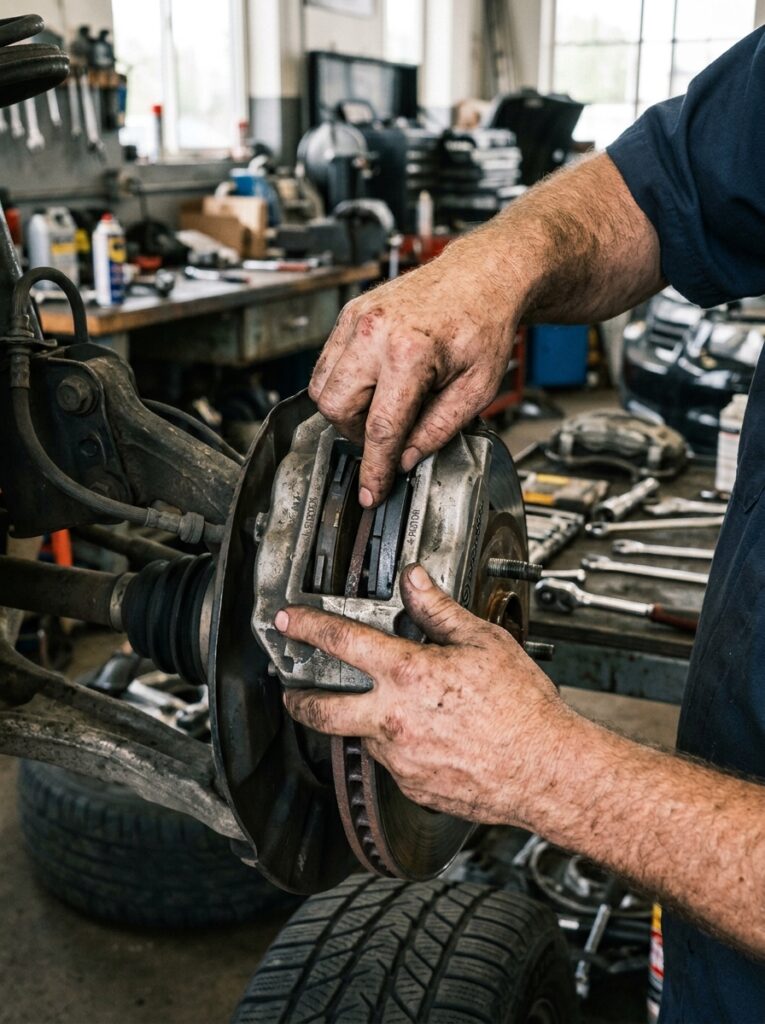 brake pad replacement