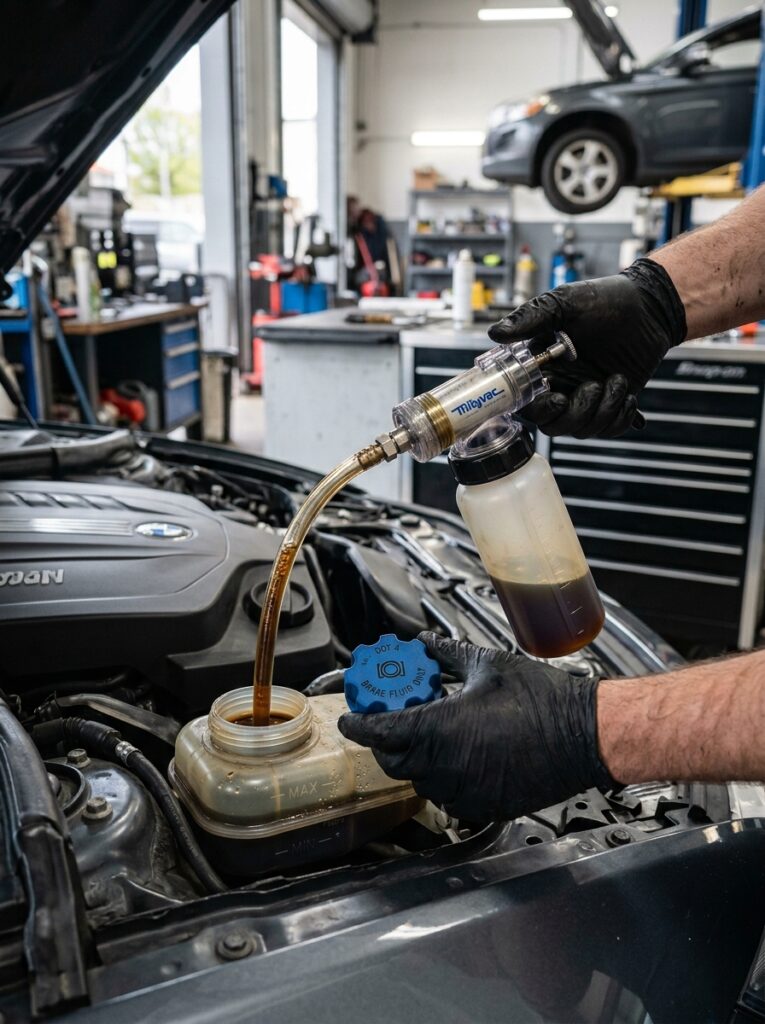 brake fluid service