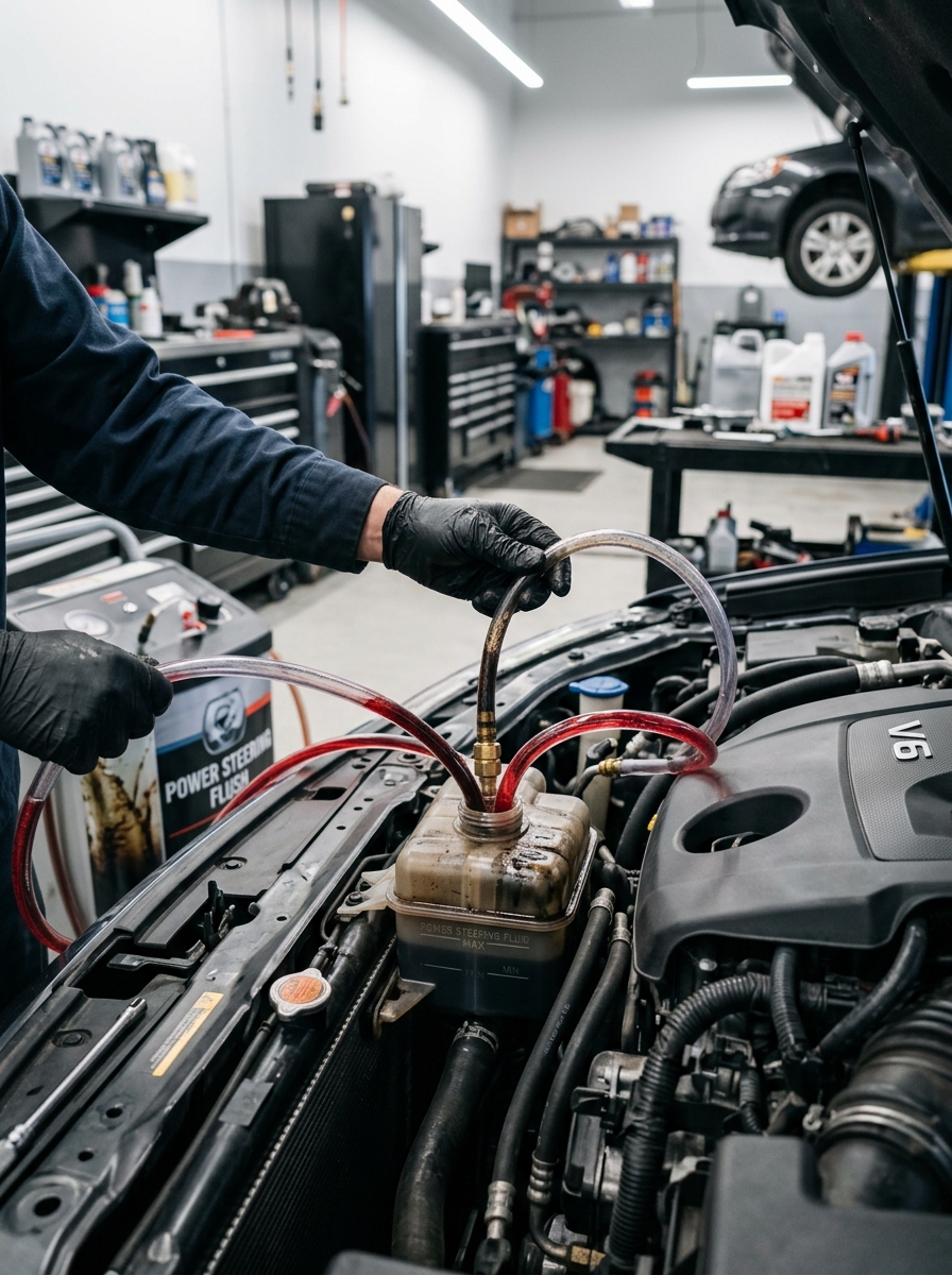 steering system maintenance