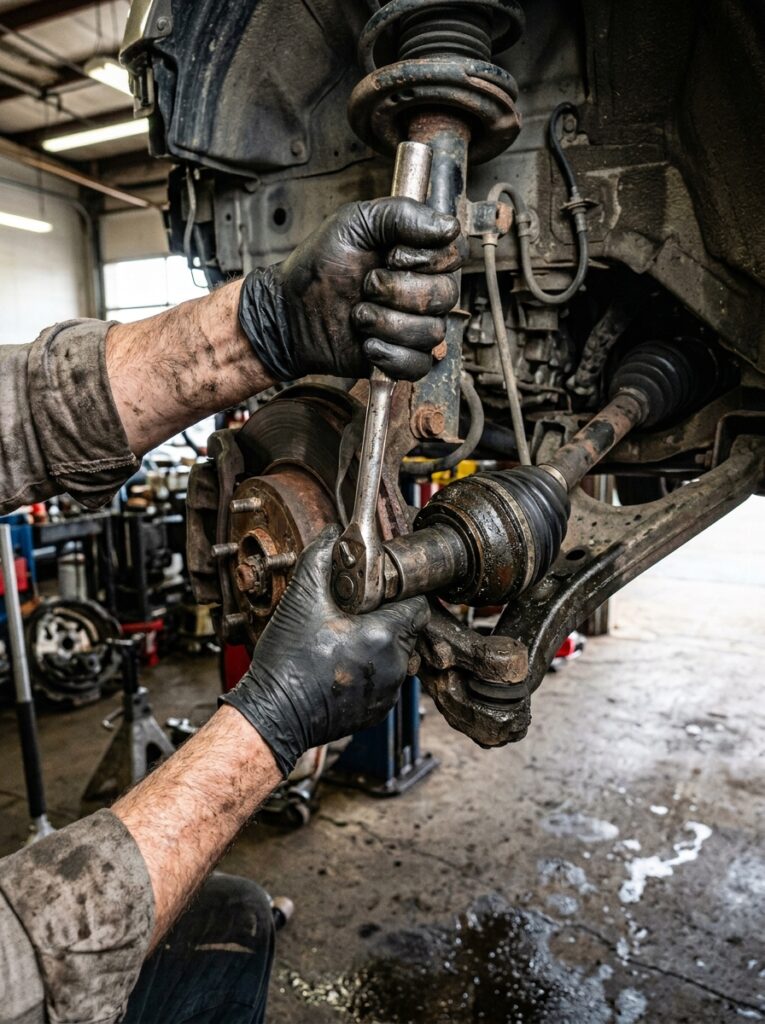 bad cv axle symptoms