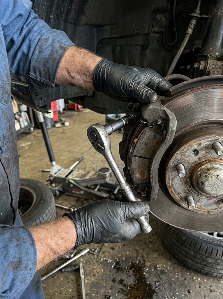 brake pad and rotor repair
