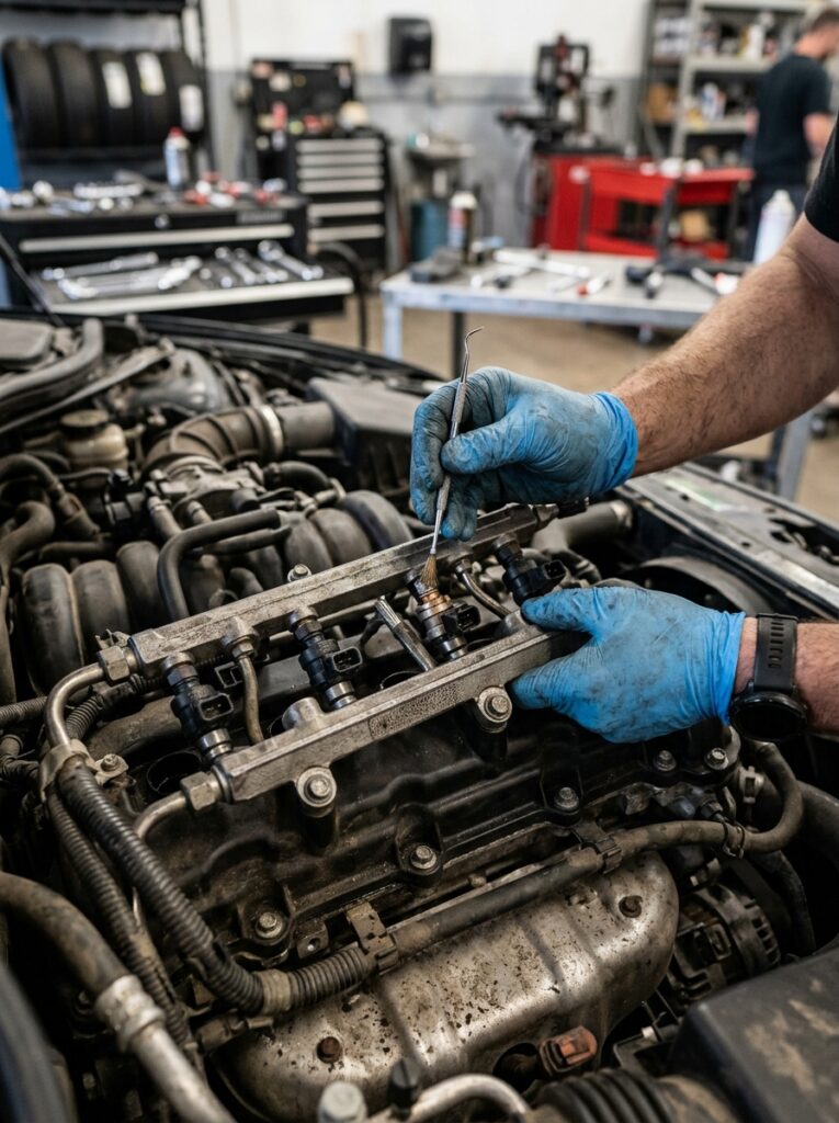 fuel system service