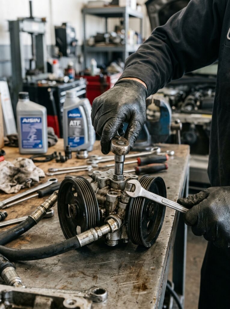 power steering pump repair