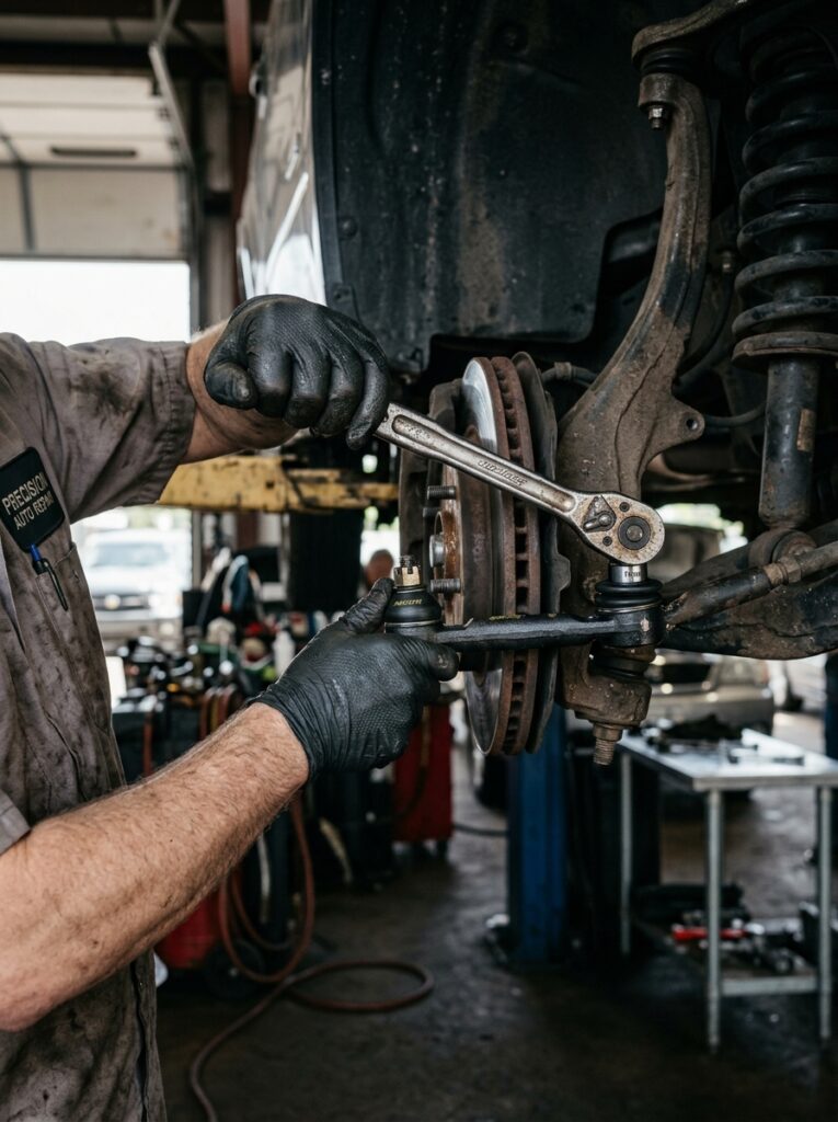 loose steering fix