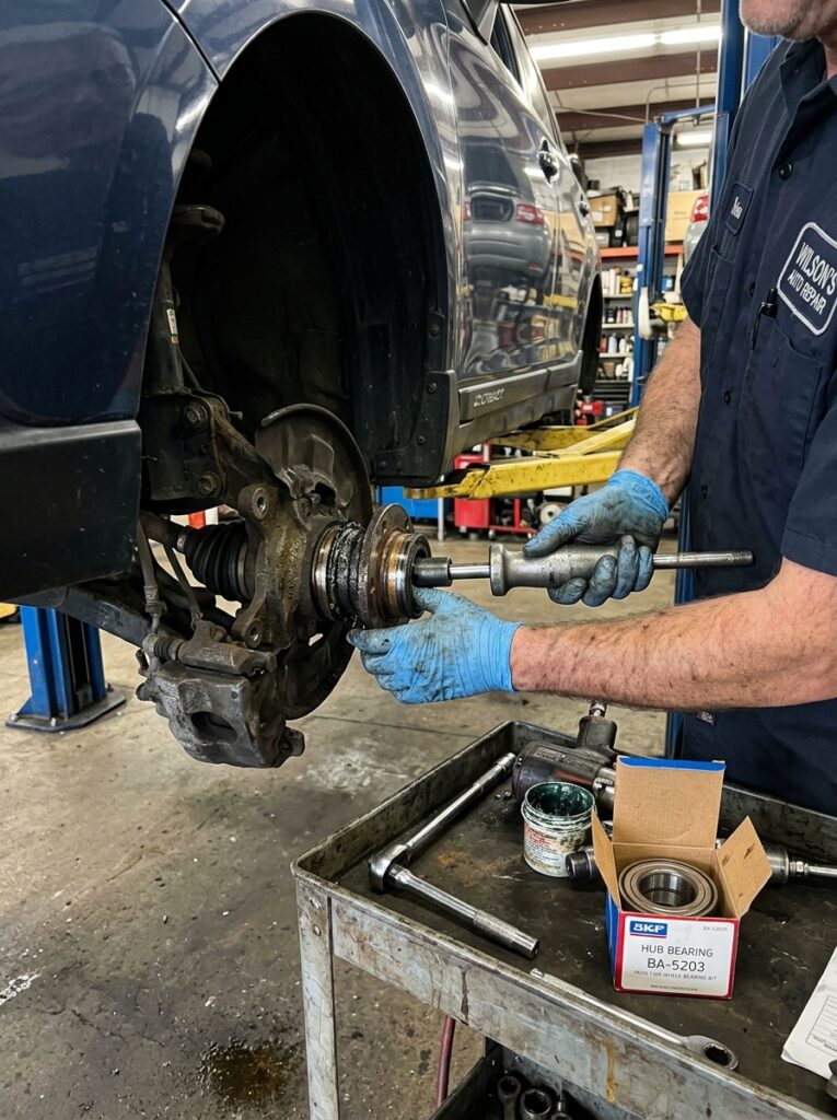 wheel bearing replacement