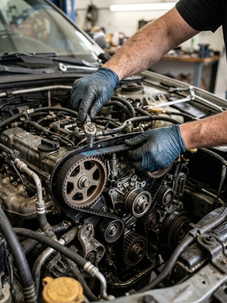 replace timing belt