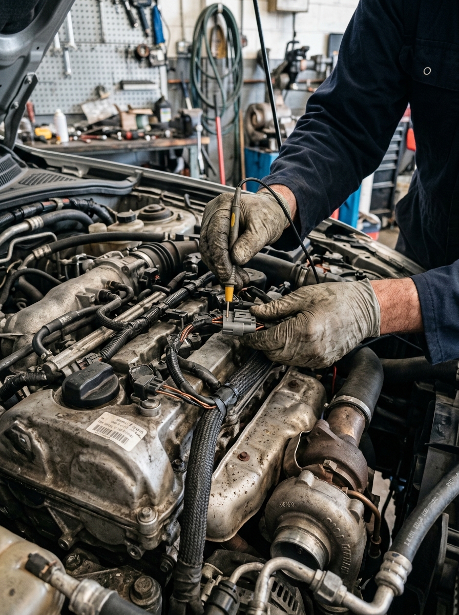 rough idle diagnostic service