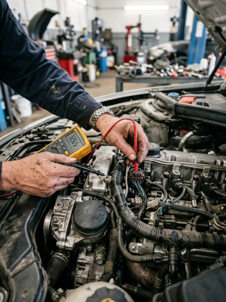 car hesitation problem diagnosis