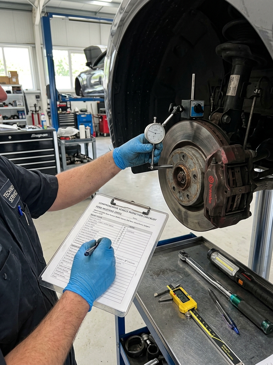 scheduled car maintenance service
